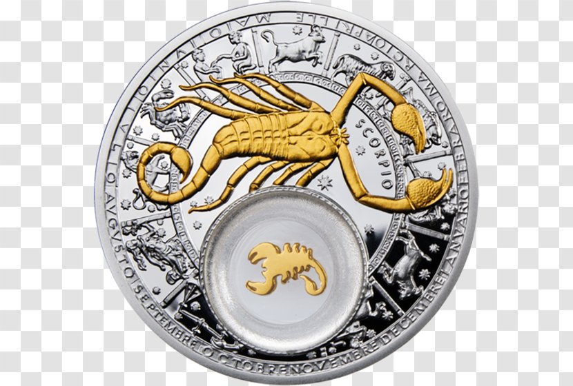 Silver Coin Zodiac Gold Transparent PNG