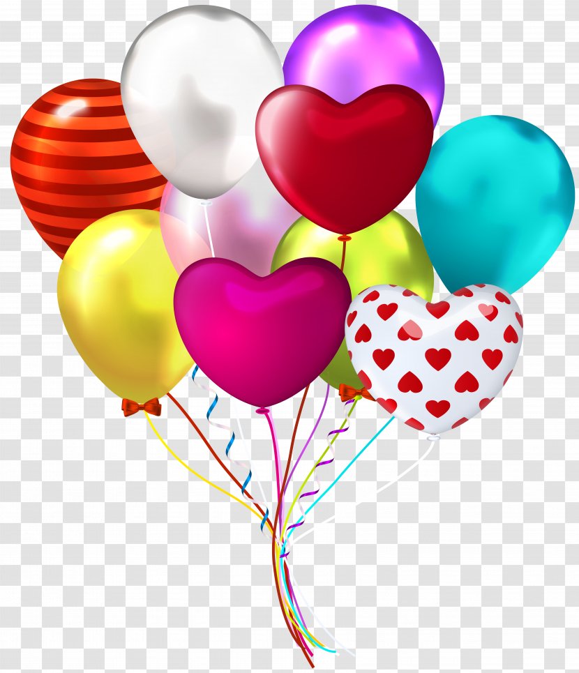Birthday Cake Greeting & Note Cards Happy! Wish - Balloons Transparent PNG