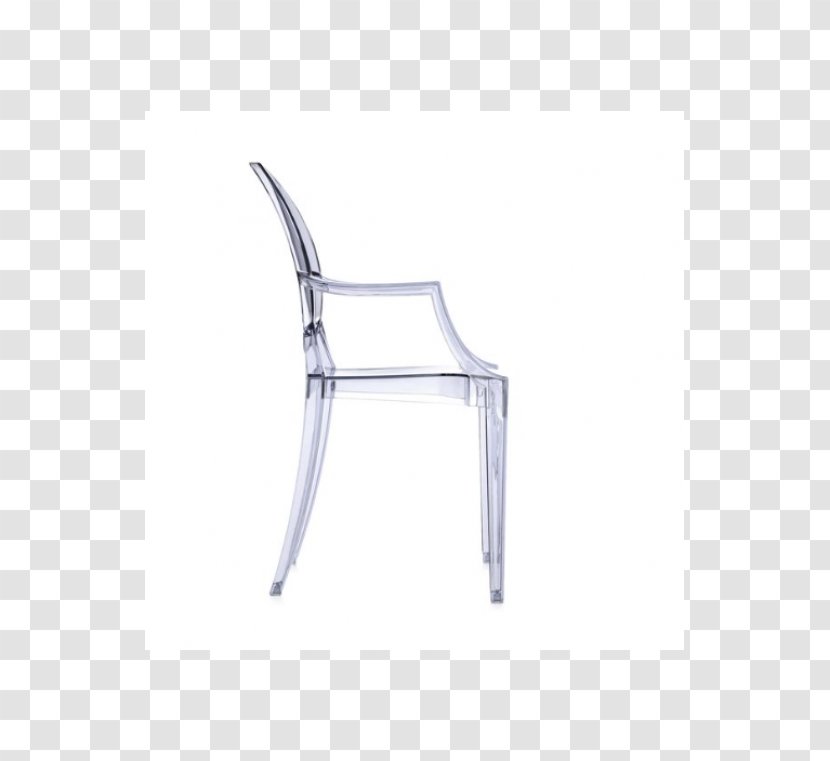 Chair Cadeira Louis Ghost Kartell Furniture - Armrest Transparent PNG