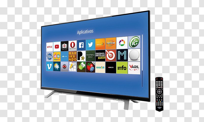 Semp Toshiba L2500 Smart TV LED-backlit LCD LED 109 Cm 43 43L3663DG EEC A+ - Led Backlit Lcd Display - Tv Transparent PNG