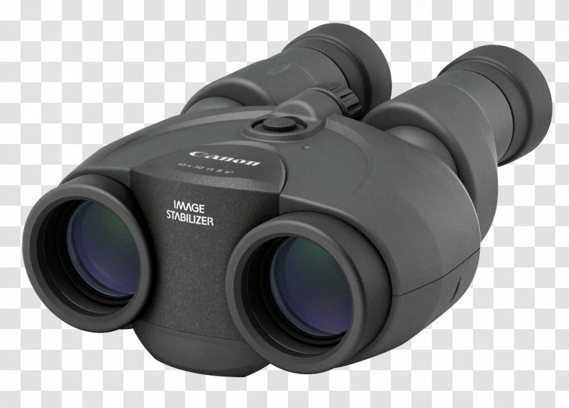 Image-stabilized Binoculars Canon IS II 10x30 Image Stabilization Transparent PNG