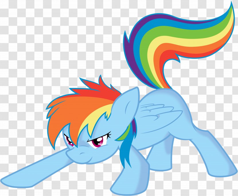 Rainbow Dash Pony Horse - Frame Transparent PNG