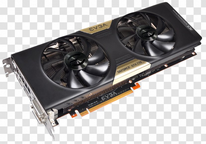 Graphics Cards & Video Adapters GDDR5 SDRAM NVIDIA GeForce GTX 770 EVGA Corporation - Electronic Device - Nvidia Transparent PNG