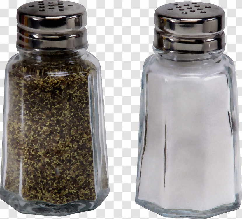 Salt And Pepper Shakers Seasoning Food Storage Containers Glass Spice Transparent PNG