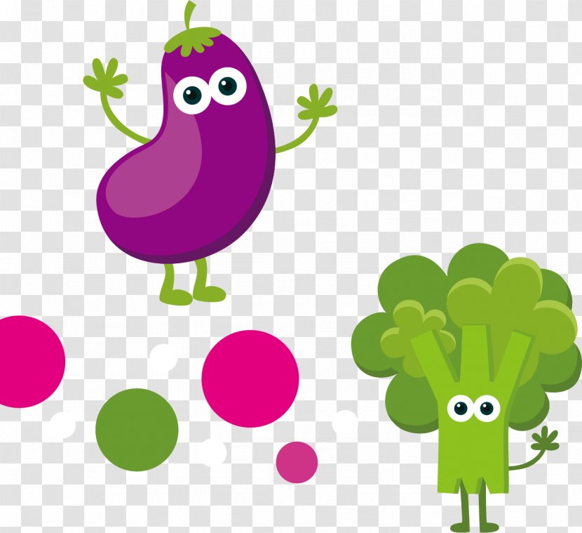 Vegetable Drawing Euclidean Vector Cartoon - Vegetal - Creative Vegetables Transparent PNG