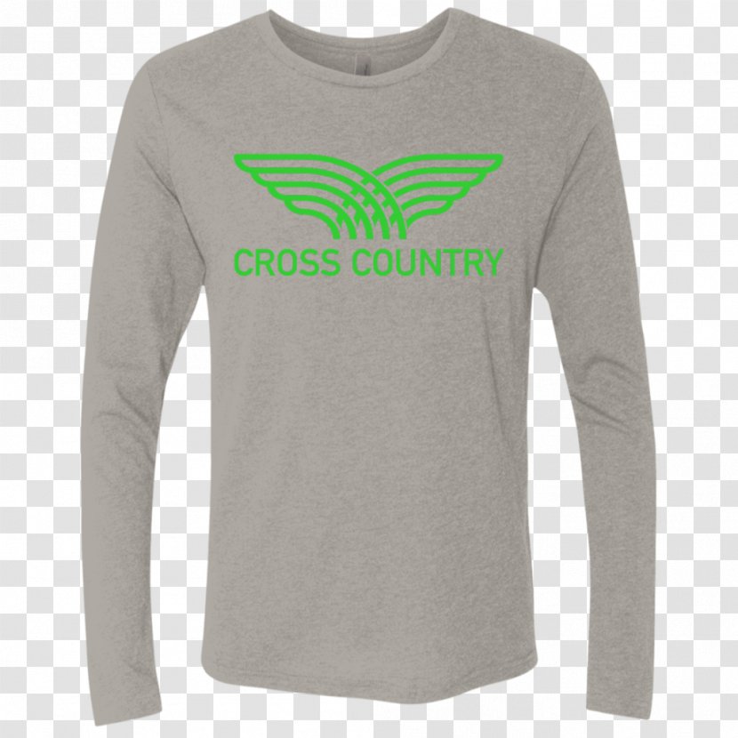 Long-sleeved T-shirt Cross Country Running Track & Field - Shoulder Transparent PNG