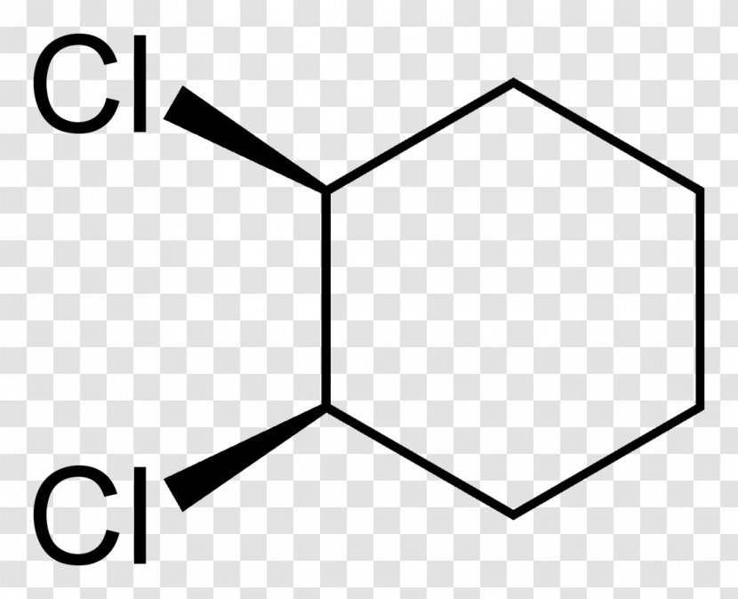 Cis–trans Isomerism Cisplatin Chlorotoluene 1,2-Dichloroethene - Monochrome - 1/2 Transparent PNG