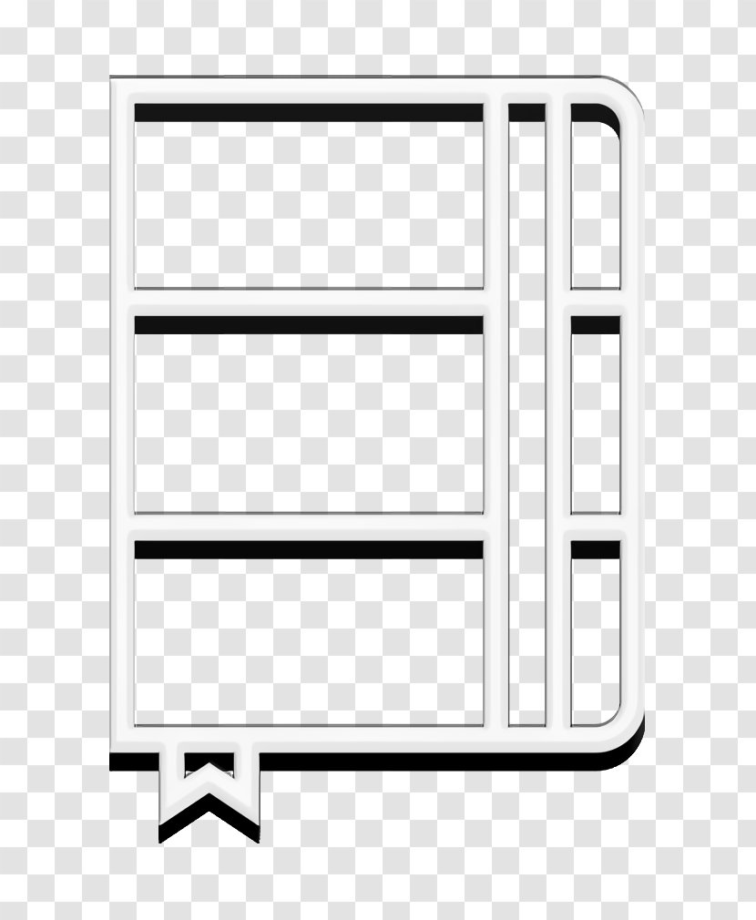 Notebook Icon Essential Set - Rectangle Transparent PNG