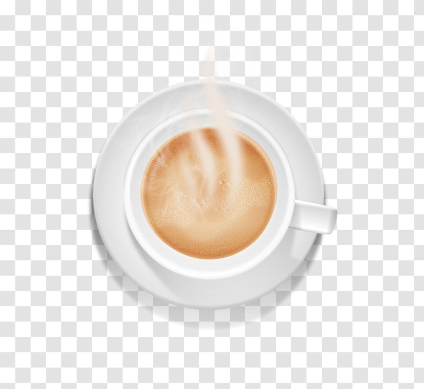 Cappuccino Flat White Caffè Macchiato Cortado Ristretto - Arabica Coffee Transparent PNG