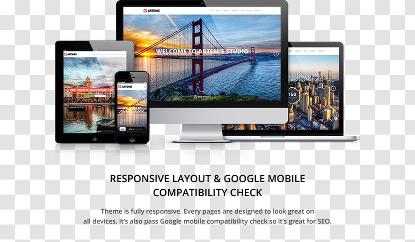 Responsive Web Design Joomla Page Layout Multimedia WordPress Transparent PNG
