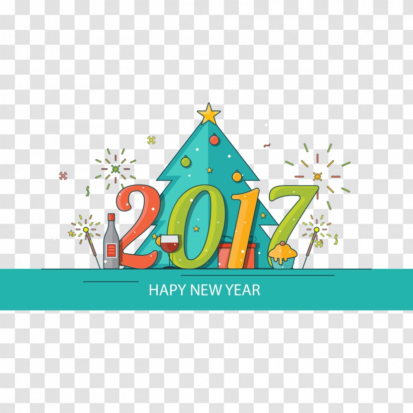New Year's Day Happiness Chinese Year Lunar - Illustration Transparent PNG