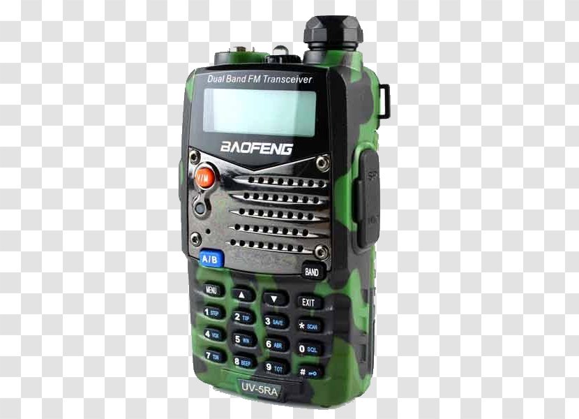 Telephony Baofeng UV-5RA Two-way Radio Walkie-talkie Ultra High Frequency - Uv5r Transparent PNG