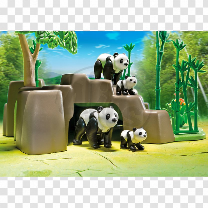Giant Panda Playmobil Toy Block Tropical Woody Bamboos - Forest - Wild Life Transparent PNG