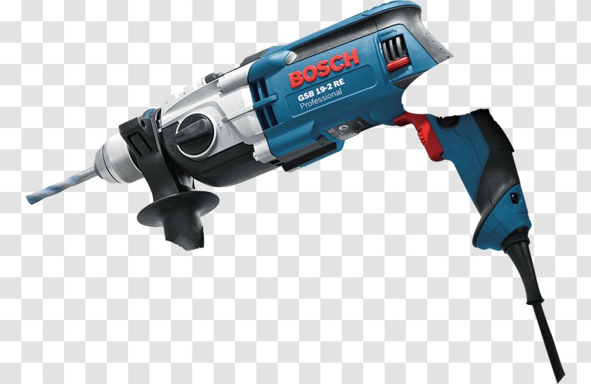 Augers Bosch 060117B Impact Drill Gsb 19-2 Re Professional GSB RE 2-speed-Impact Driver Hammer Robert GmbH - Machine - Klopboormachine Transparent PNG