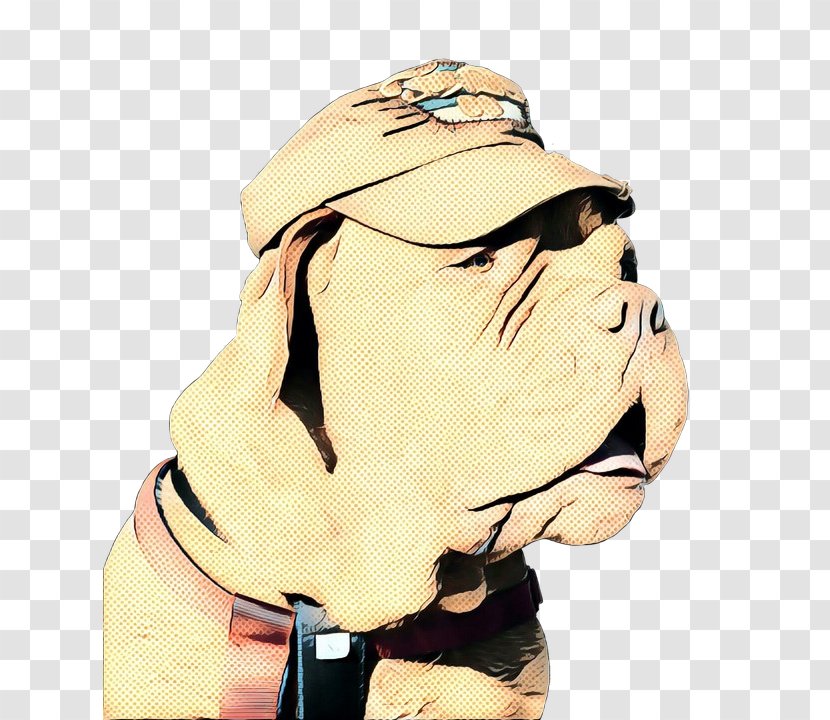 American Bulldog - Cartoon - Fawn Nose Transparent PNG