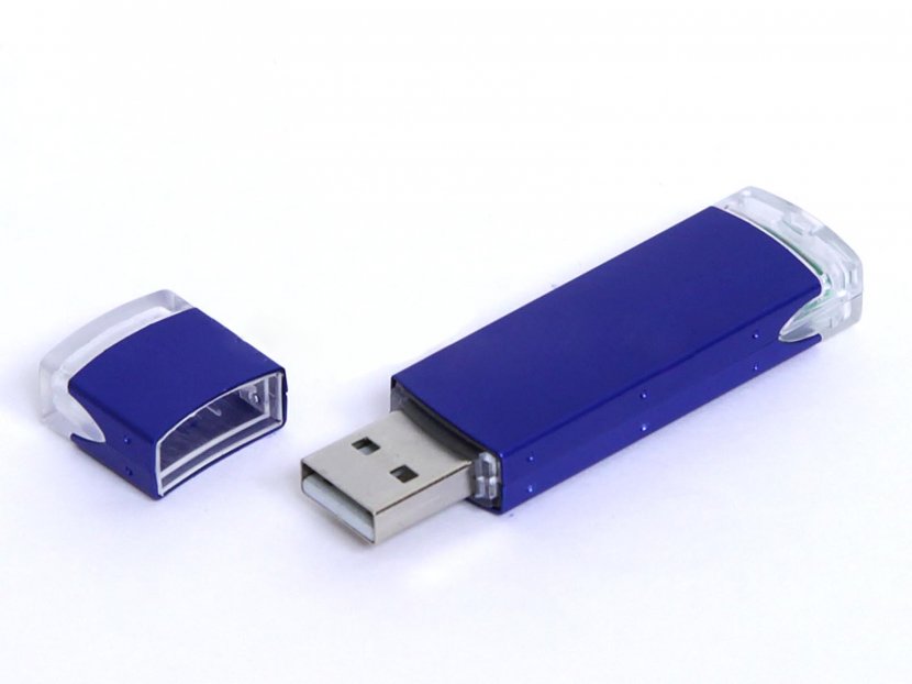 USB Flash Drives Blue BIOS Computer Hardware - Usb Drive Transparent PNG