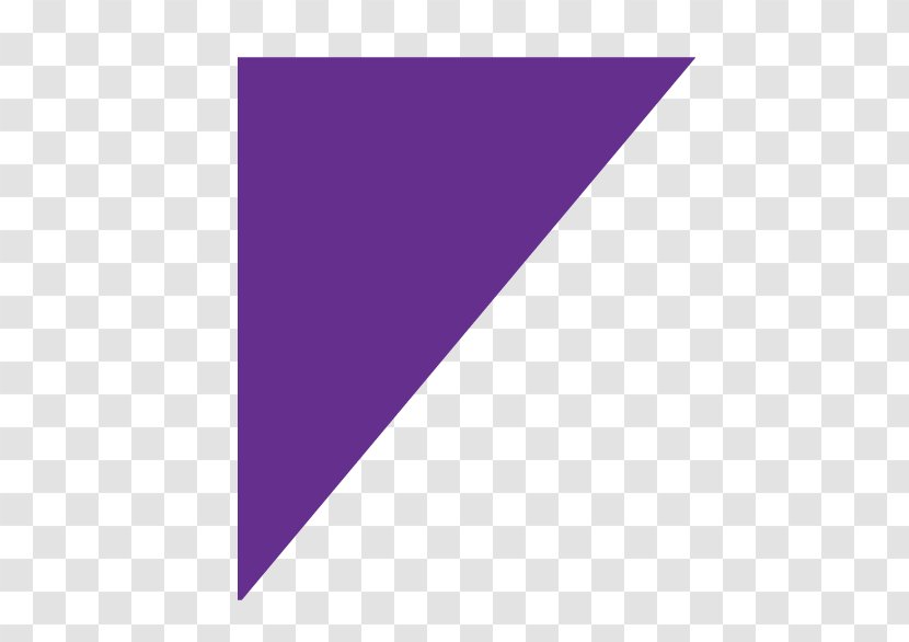 Line Triangle - Text - Purple Transparent PNG