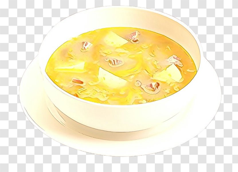Soup Food - Yellow - Broth Asian Soups Transparent PNG