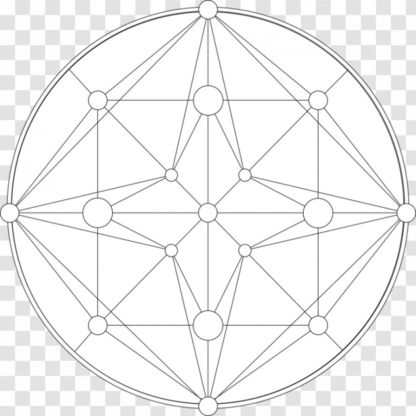 Bicycle Wheels Circle Point Angle - Structure Transparent PNG