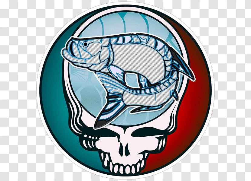 Grateful Dead Steal Your Face Sticker Deadhead Decal - Tree Transparent PNG