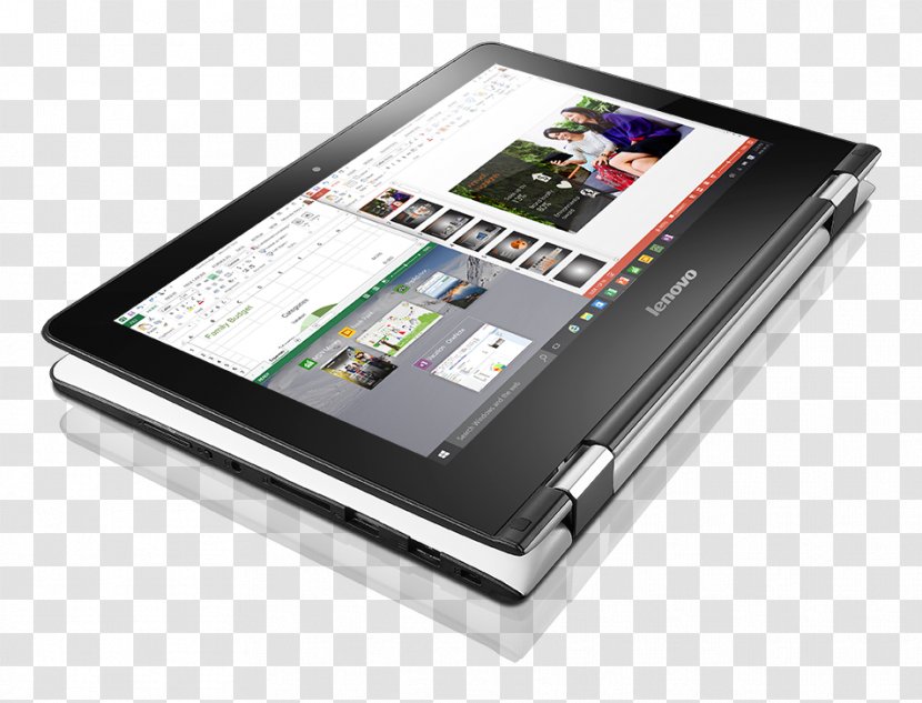 Laptop Intel Lenovo Yoga 300 (11) Celeron RAM - 2in1 Pc Transparent PNG