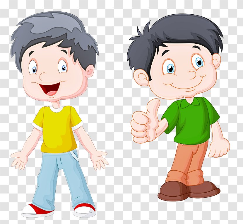 Cartoon Animated Child Clip Art Male - Gesture Fun Transparent PNG