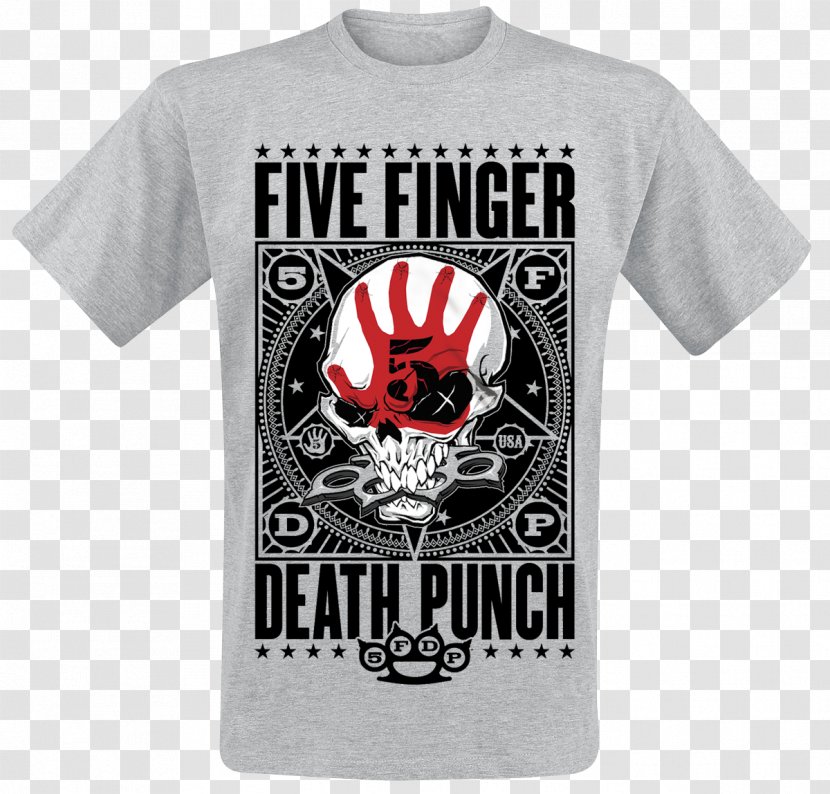 T-shirt Five Finger Death Punch Clothing Jekyll And Hyde - Got Your Six Transparent PNG