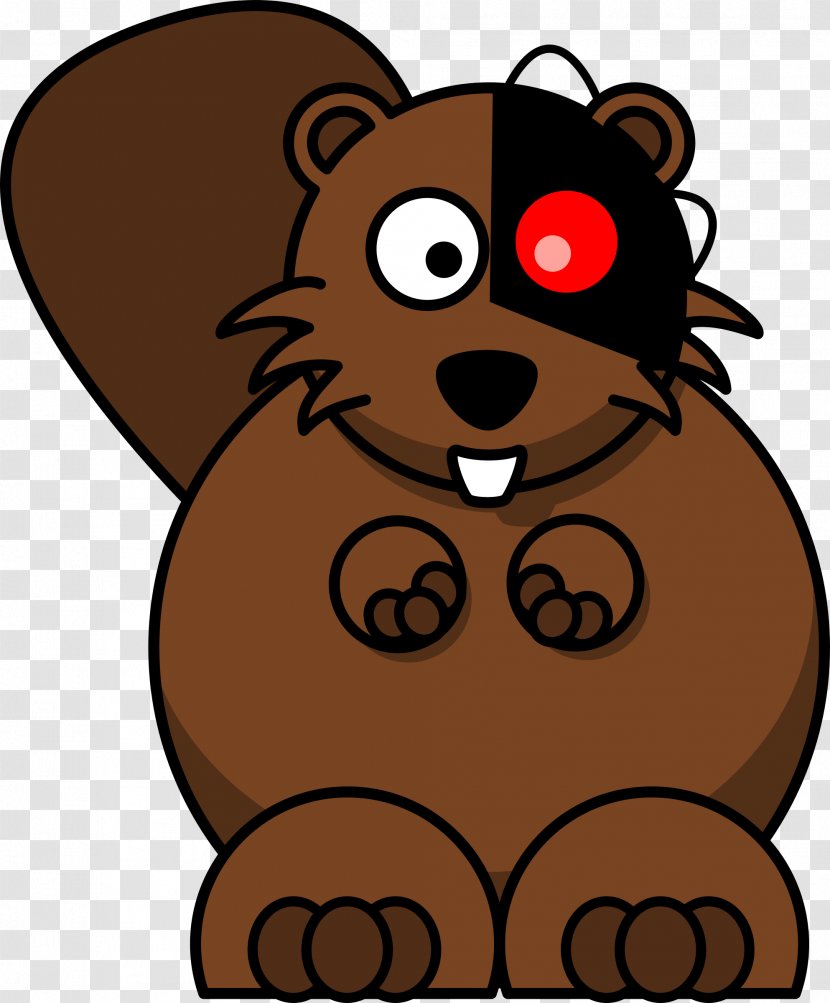 Beaver Clip Art - Cartoon - Rambo Transparent PNG