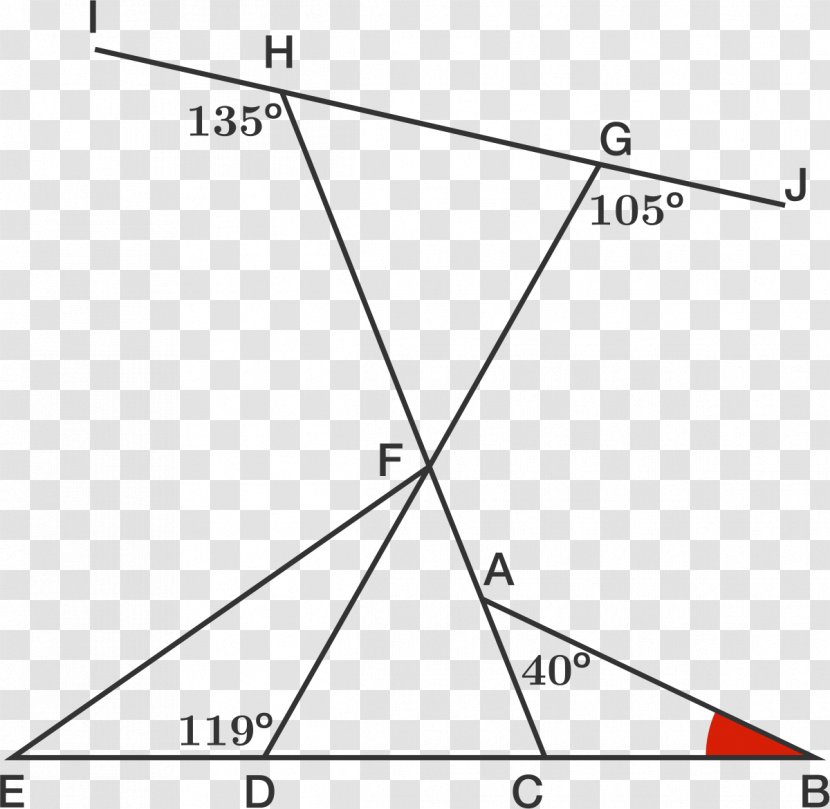Triangle Line Parallel Degree - Angle Transparent PNG