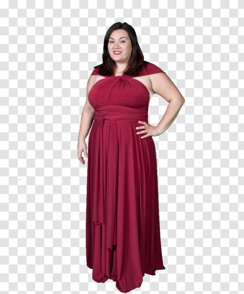 Gown Dress Plus-size Clothing Formal Wear - Watercolor Transparent PNG