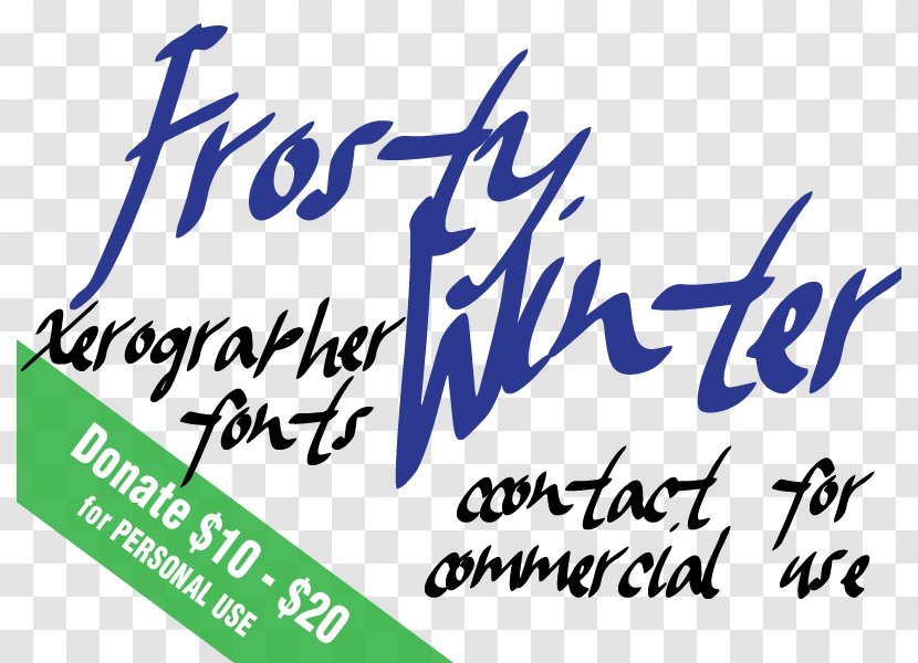 Handwriting Logo Typeface Sans-serif Font - Writing - Frosty Transparent PNG