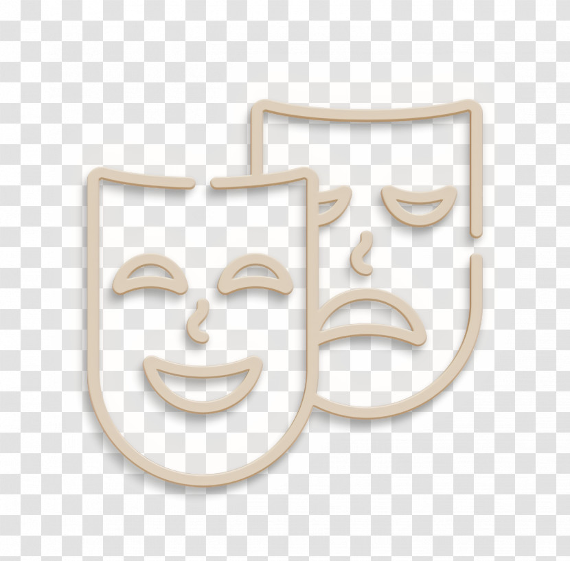 Masks Icon Scenic Arts Icon Theater Icon Transparent PNG