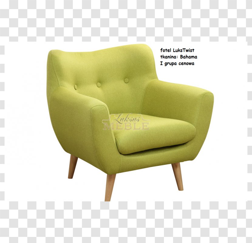 Club Chair Furniture Fauteuil Wing Couch - Hotel Transparent PNG