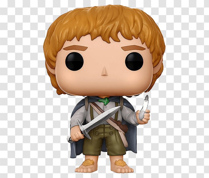 Samwise Gamgee The Lord Of Rings Frodo Baggins Gollum Gandalf - Designer Toy Transparent PNG