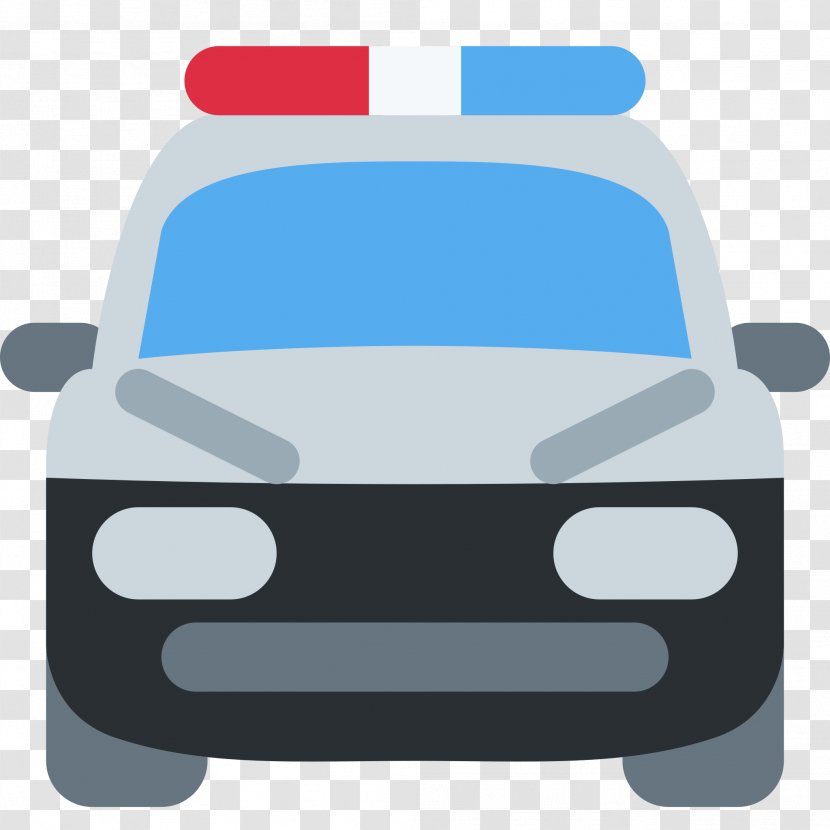 Police Officer Emoji Car Patrol - Arrest Transparent PNG