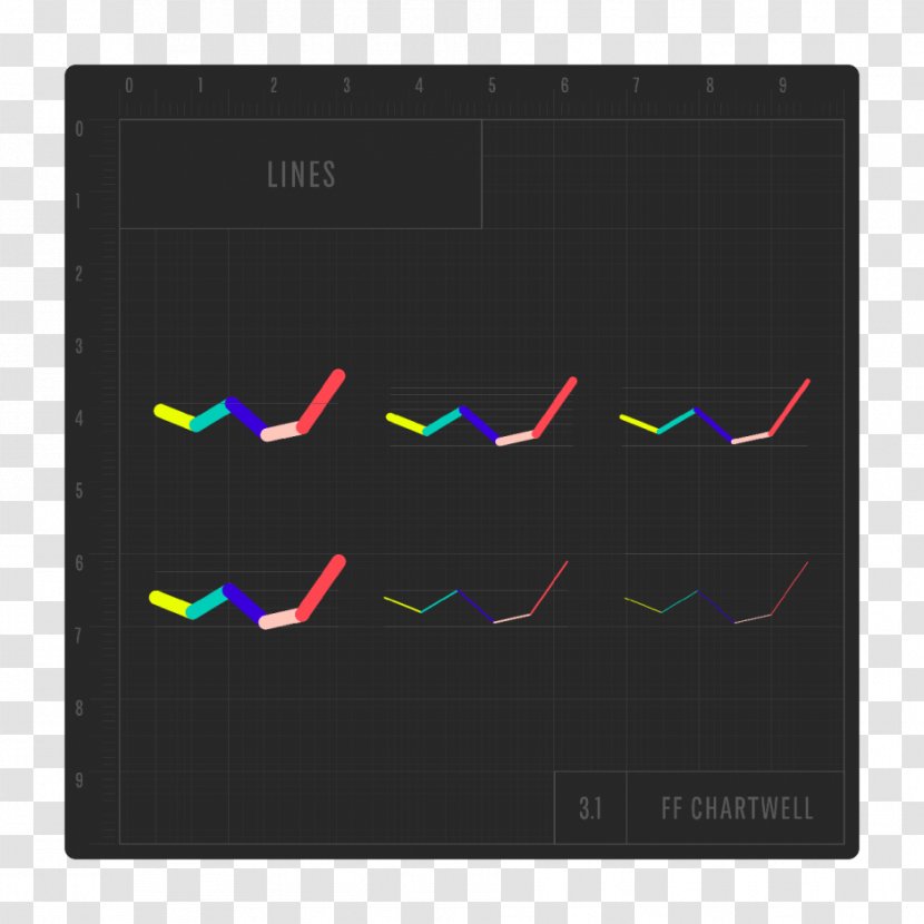 Line Font - Text - Scatter Animation Transparent PNG
