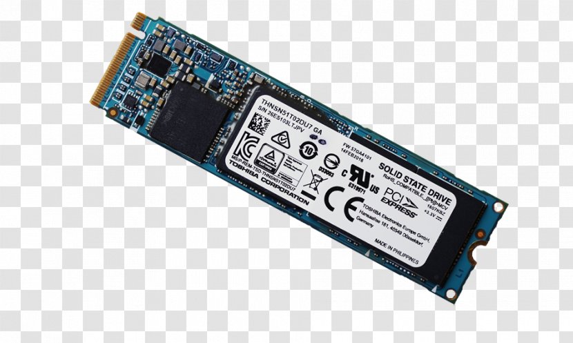 Laptop NVM Express Solid-state Drive M.2 PCI - Microcontroller - Oem Transparent PNG