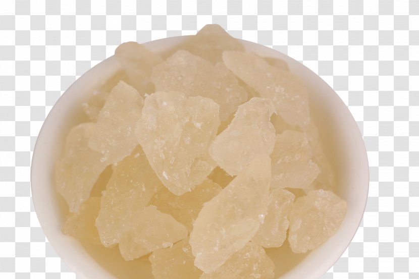 Chewing Gum Arabic - A Bowl Of Rock Sugar Transparent PNG