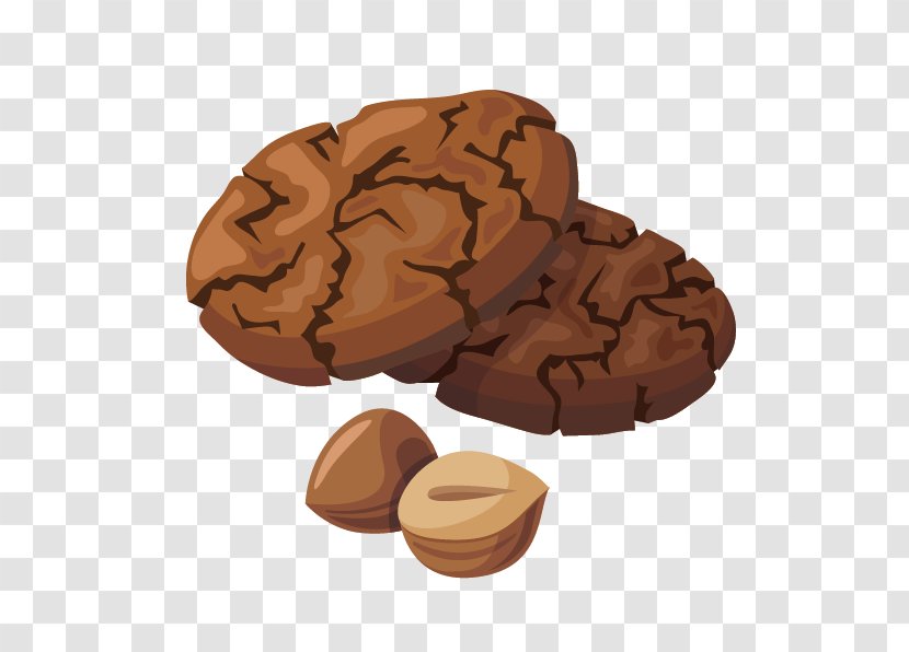 Chocolate Chip Cookie Clip Art - Biscuit - Specialty Walnut Cakes Vector Transparent PNG