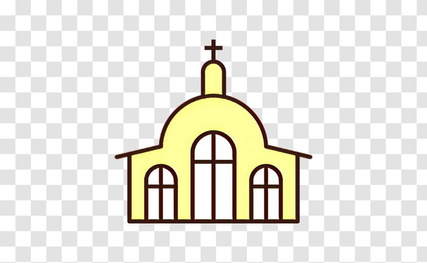 Yellow Arch Architecture Chapel Place Of Worship - Mission Building Transparent PNG