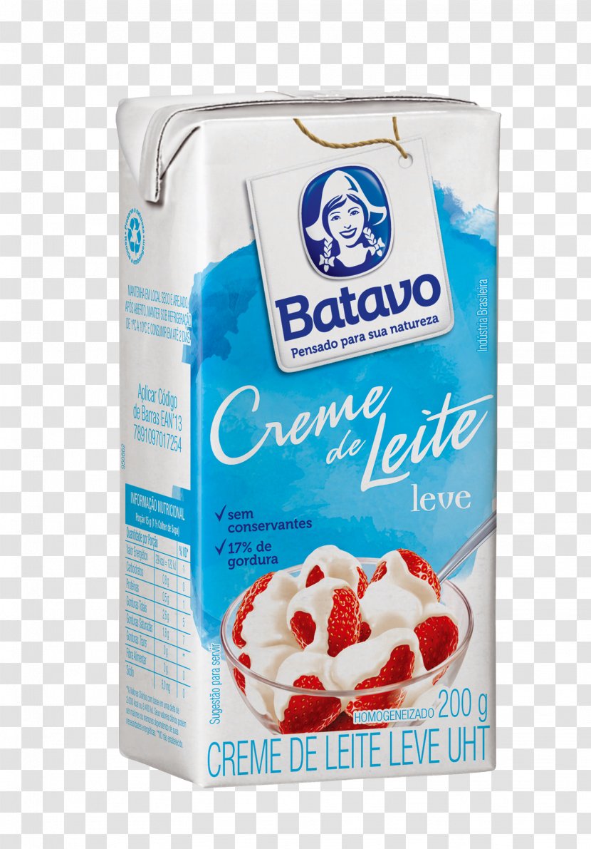 Ice Cream Milk Custard Batavo Transparent PNG