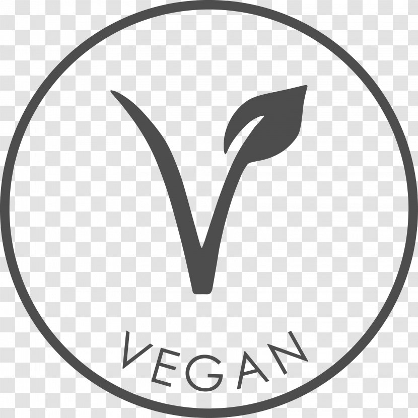 Logo Clip Art Font Line Brand - Black And White - Vegan Transparent PNG