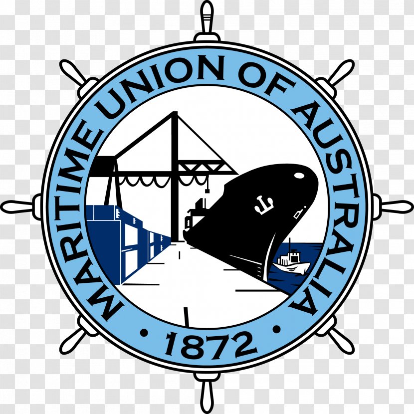 Maritime Union Of Australia Sydney Trade Construction, Forestry, Maritime, Mining And Energy Queensland Council Unions - Logo - Madden Struck Transparent PNG