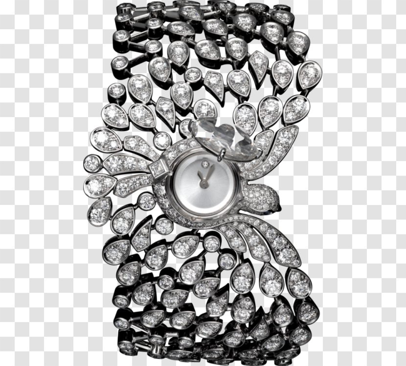 Cartier Jewellery Watch Earring Gemstone - Wedding Ring Transparent PNG