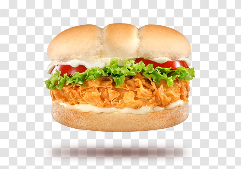 Salmon Burger Cheeseburger Slider Breakfast Sandwich Veggie - Bread Transparent PNG