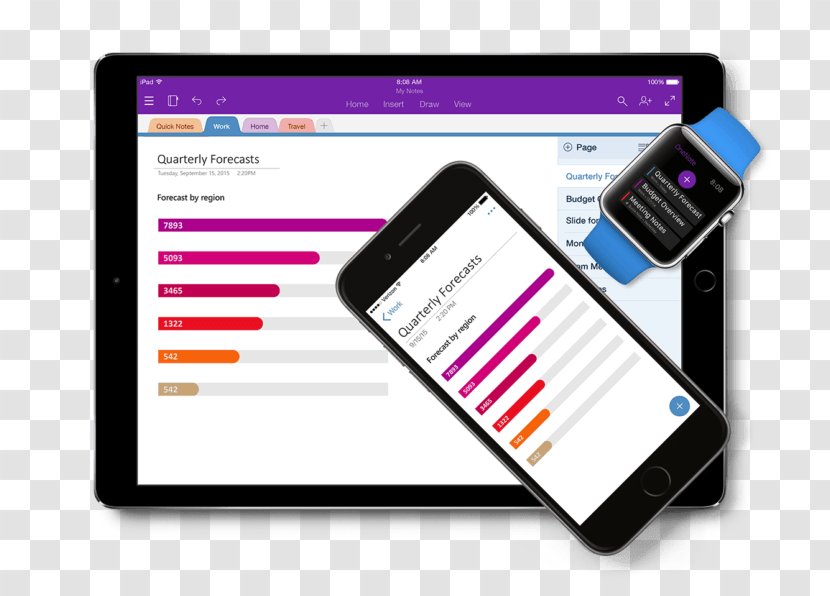 Microsoft OneNote Note-taking Office 365 - Smartphone Transparent PNG
