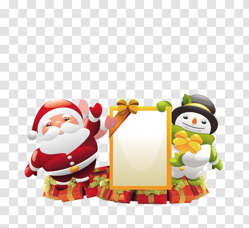 Santa Claus Christmas Clip Art - Flightless Bird - Snowman Transparent PNG