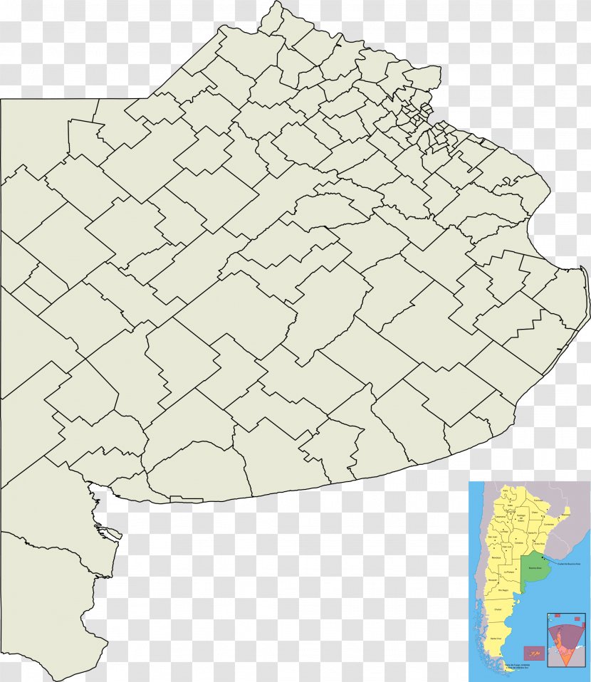 Buenos Aires Campana Necochea Politics Map - Wikimedia Commons Transparent PNG
