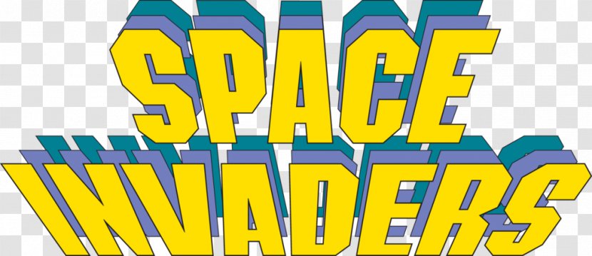 Space Invaders Part II Logo Arcade Game Video Games - Text Transparent PNG
