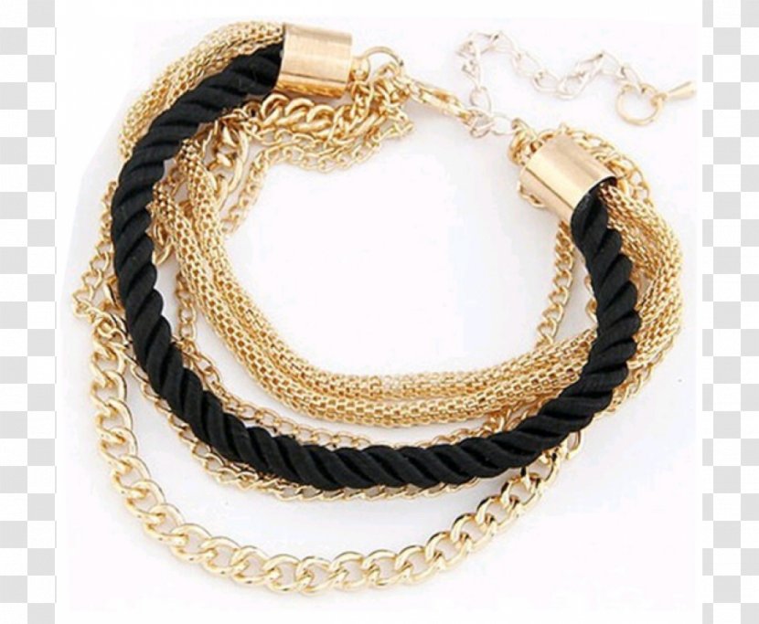 Charm Bracelet Chain Fashion Necklace - Woman Transparent PNG